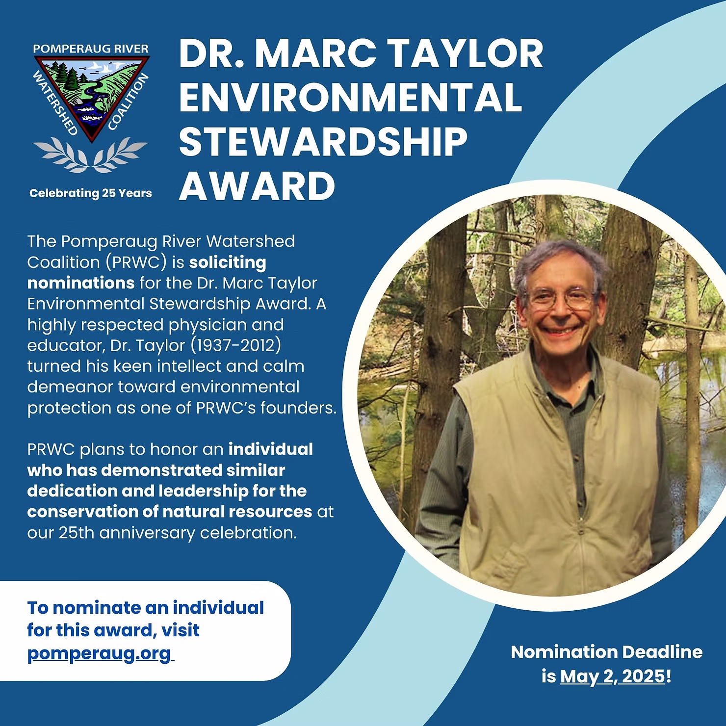 Pomperaug River Watershed Coalition Seeks Nominations for Stewardship&nbsp;Award