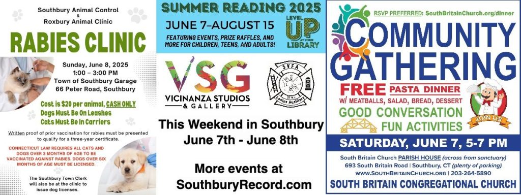 Southbury This Weekend&nbsp;(6/7-6/8)