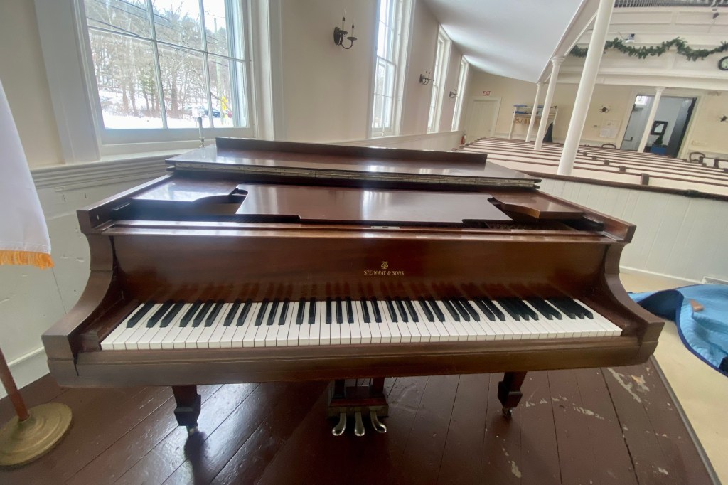 A 1921 Steinway Finds a New Home at South Britain Congregational Church