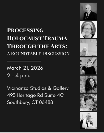 Southbury Roundtable to Explore Processing Holocaust Trauma Through the Arts