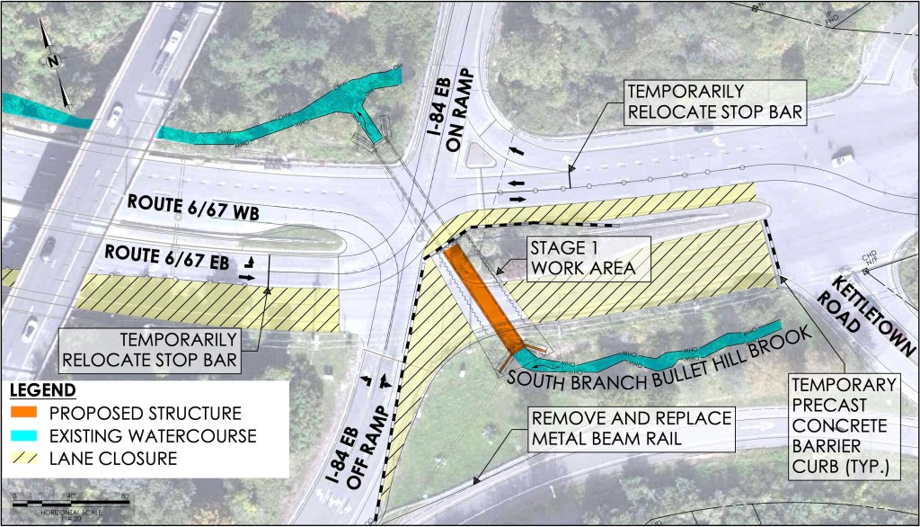 Community House Road to Close July 24-27 for Route 67 Culvert Work Near I-84 Exit&nbsp;15